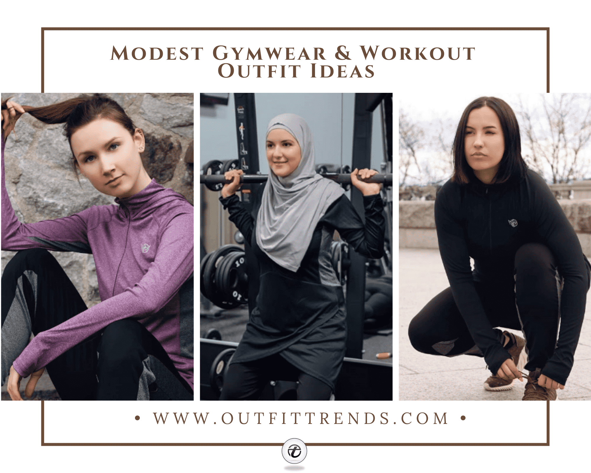 Modest Gym Outfits – 25 Gym Wear Ideas For Modest Look