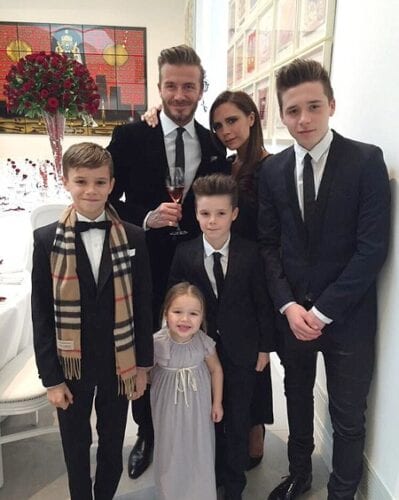 Beckham Family Selfie