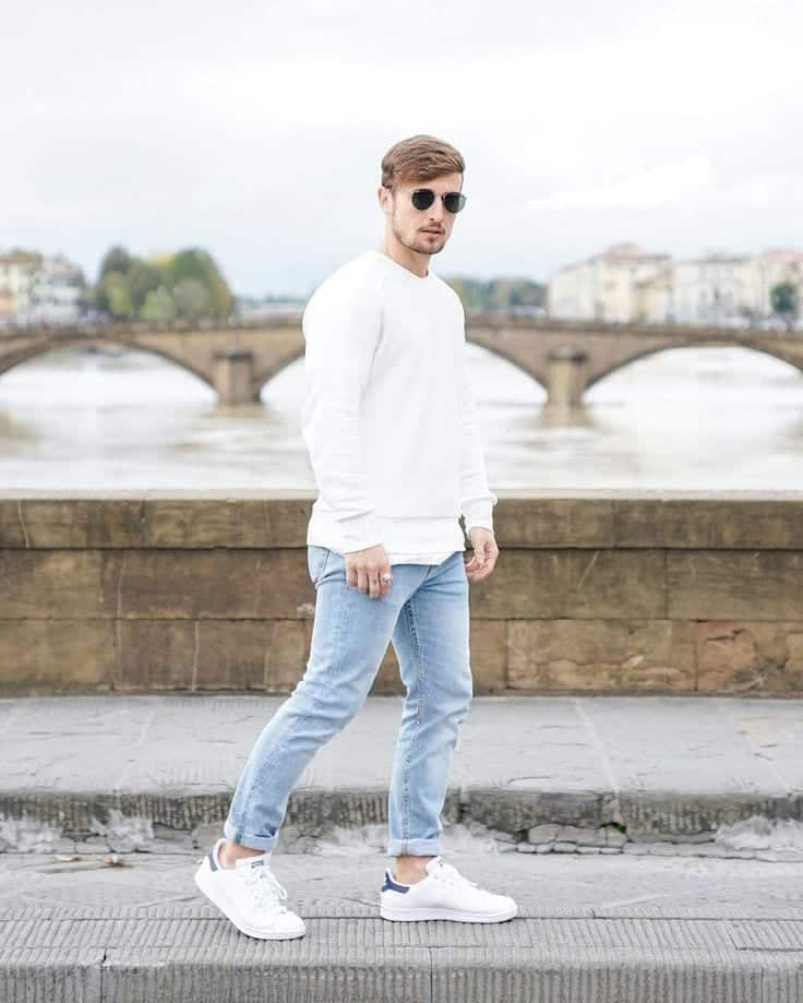 Men's Outfit with White Shoes (1)