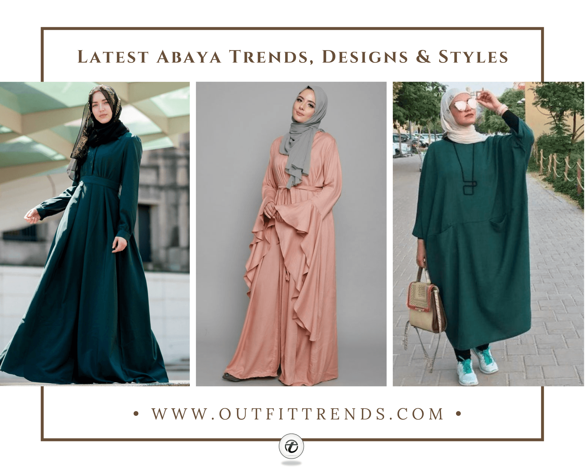Modern Abaya Styles 2021 -50 Best Abaya Designs on Instagram