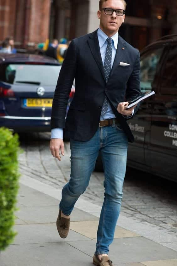 Mens Outfits with Blue Jeans: 45 Ways to Style Blue Jeans