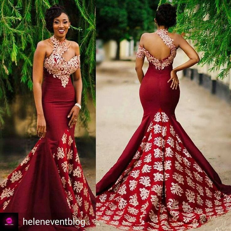 Kitenge Dresses for Wedding-30 Beautiful Kitenge Bridal Design