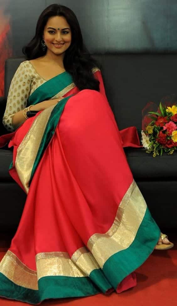 16 ways to wear saree for curvy women (10)