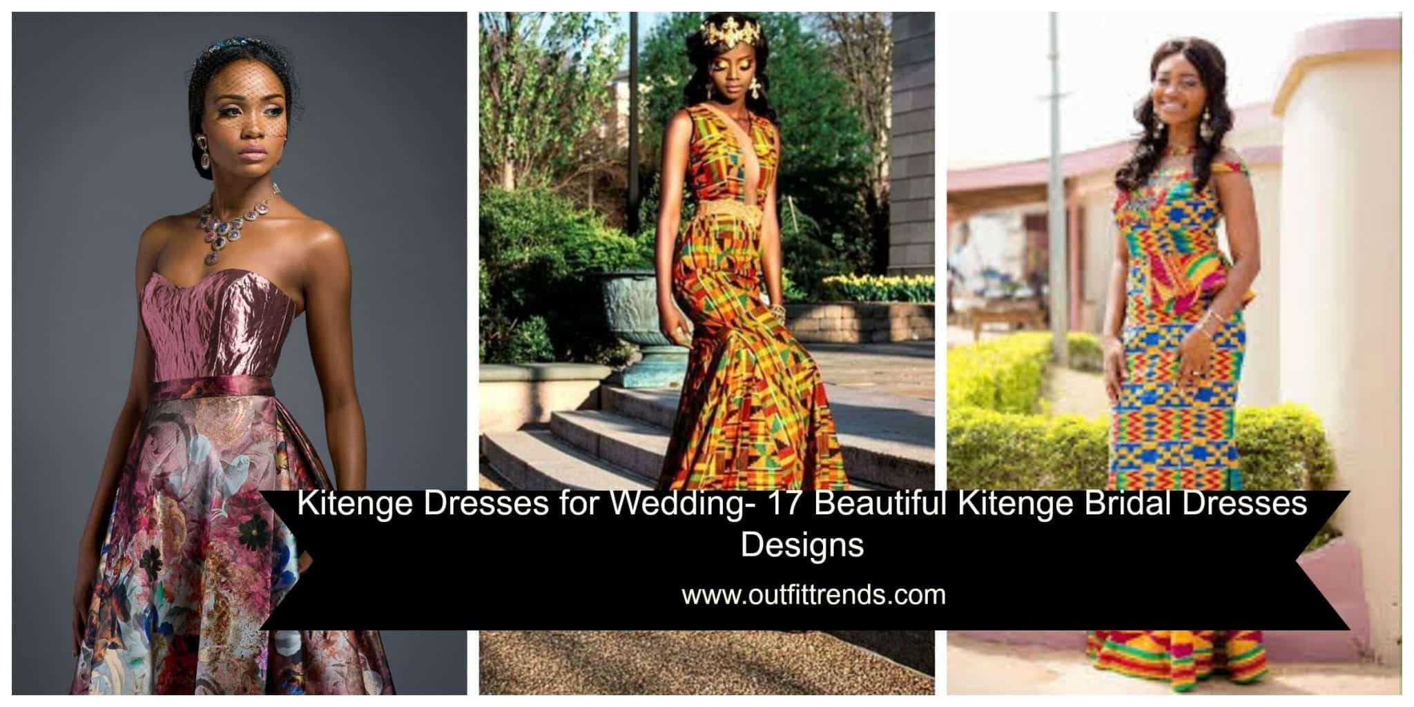 gorgeous kitenge bridal dresses