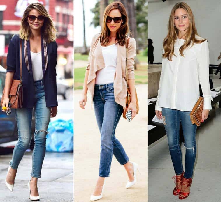 Jeans Outfits in Heels – 20 Ways To Wear Jeans With Heels