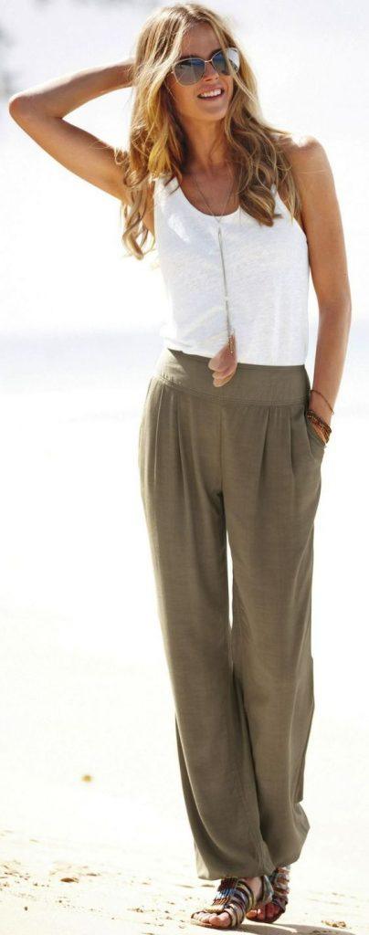 khaki pants outfits for women
