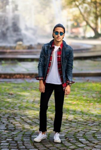 Flannel Outfit Ideas for Men (4)