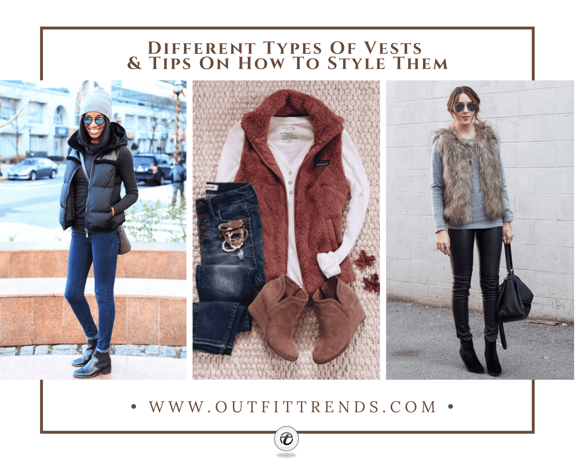 How to Style a Vest ? 25 Best Outfit Ideas for Women