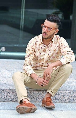 how to wear a floral shirt outfit for men (13)