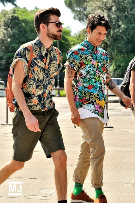 how to wear a floral shirt outfit for men (12)