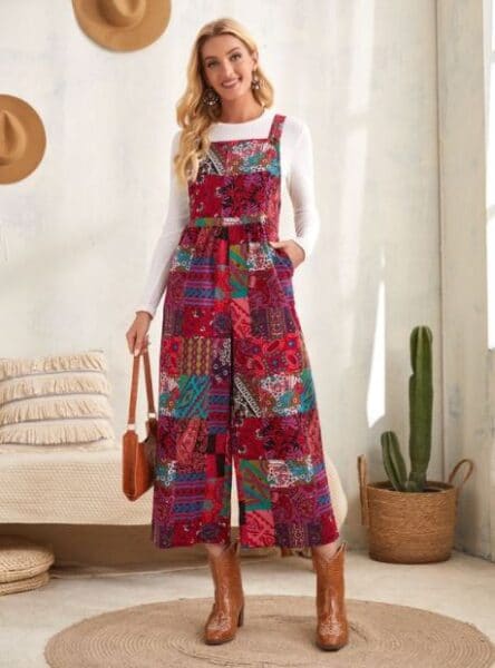 Patchwork Outfits-21 Ways to Wear Patchwork Outfits this Year