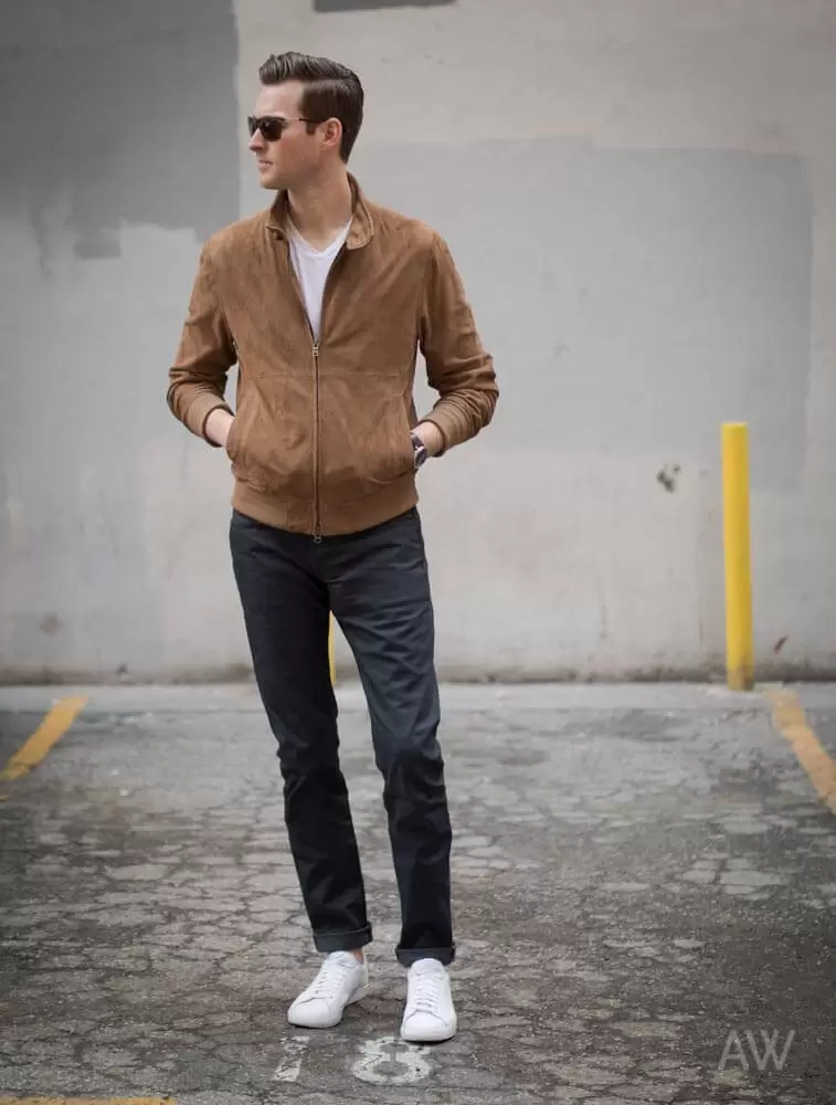 how to wear suede jacket for men (10)