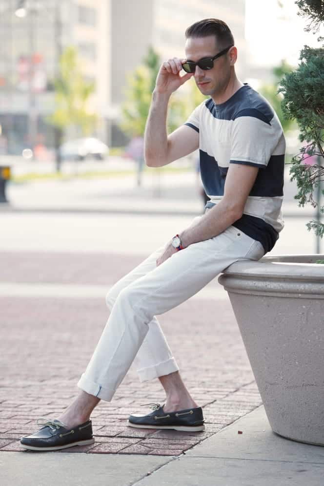 how to wear white jeans for men (18)