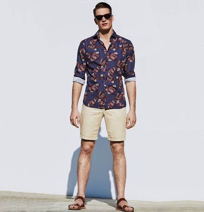 how to wear a floral shirt outfit for men (2)