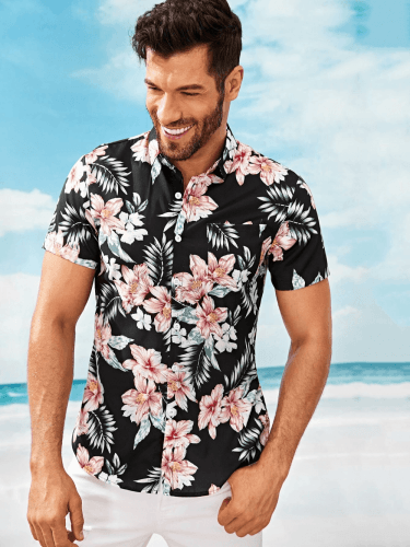 Floral Shirt Outfit for Men-25 Ways to Wear Guys Floral Shirts