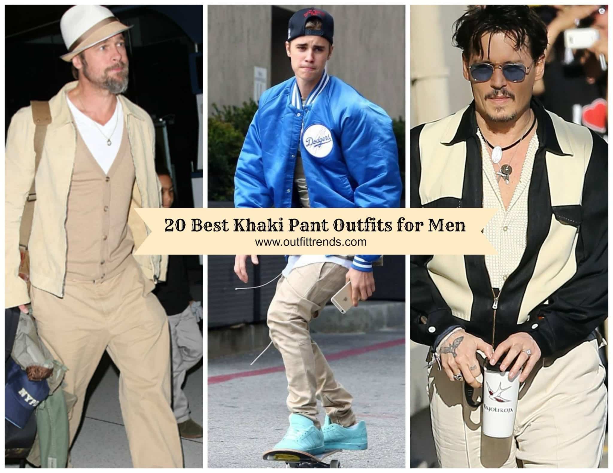 how to wear khaki pants for men