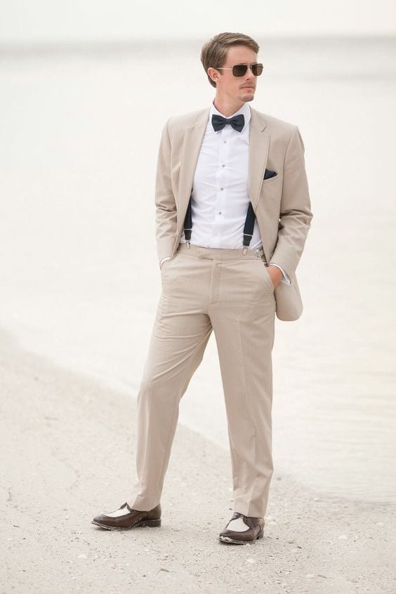 How to Wear Khakis as a Best Man