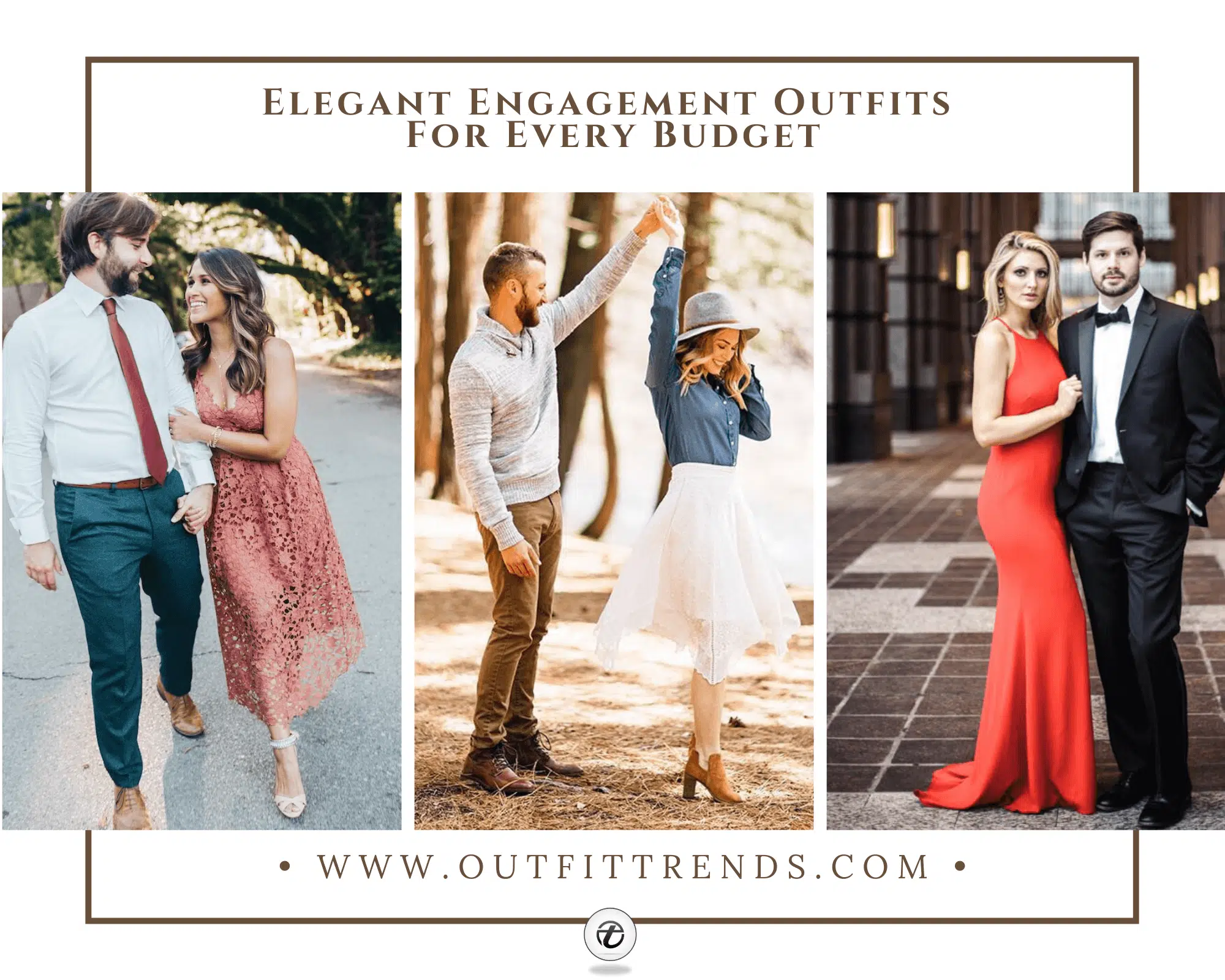 35 Best Engagement Outfits for Brides with Styling Tips