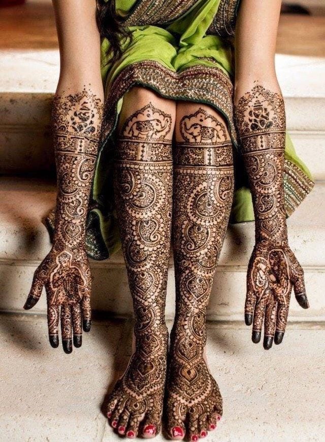 latest henna tattoo ideas (24)
