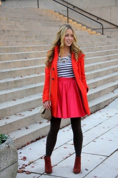 how to wear hot pink skirts (30)