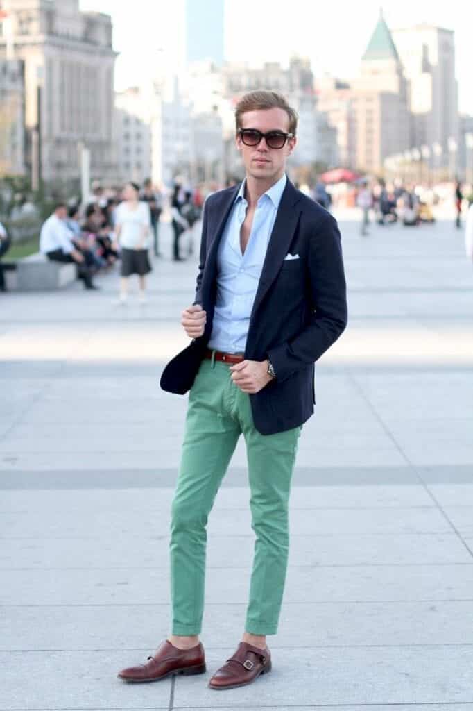 Is it ok to wear a double monk strap shoe with jeans or chinos? - Quora