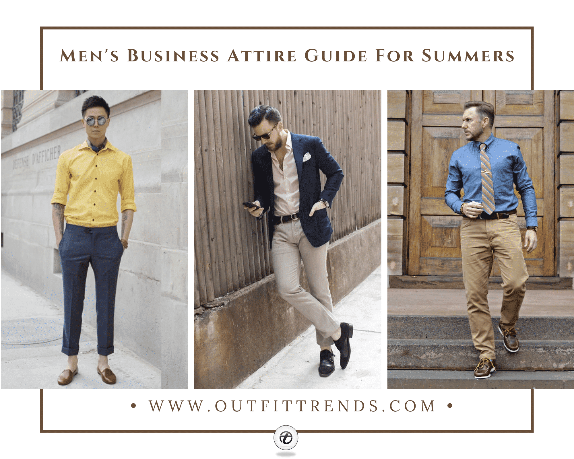 30 Best Summer Business Attire Ideas for Men To Try This Year's summer business outfits