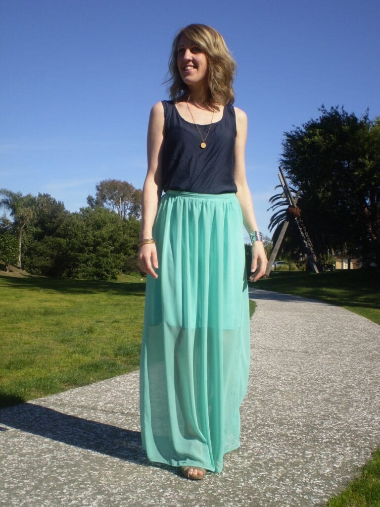 how to wear mint colored skirts (14)