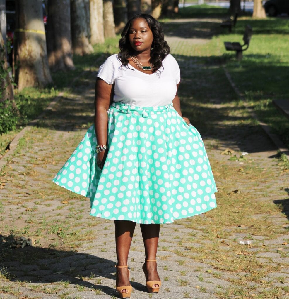 how to wear mint colored skirts (8)