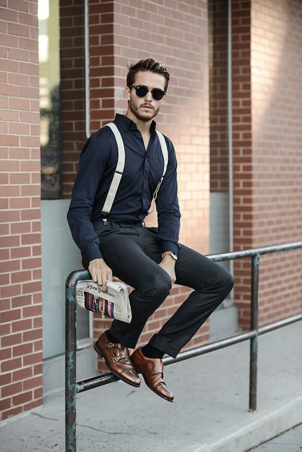 30 Best Men’s Outfit Ideas to Wear with Monk Strap Shoes