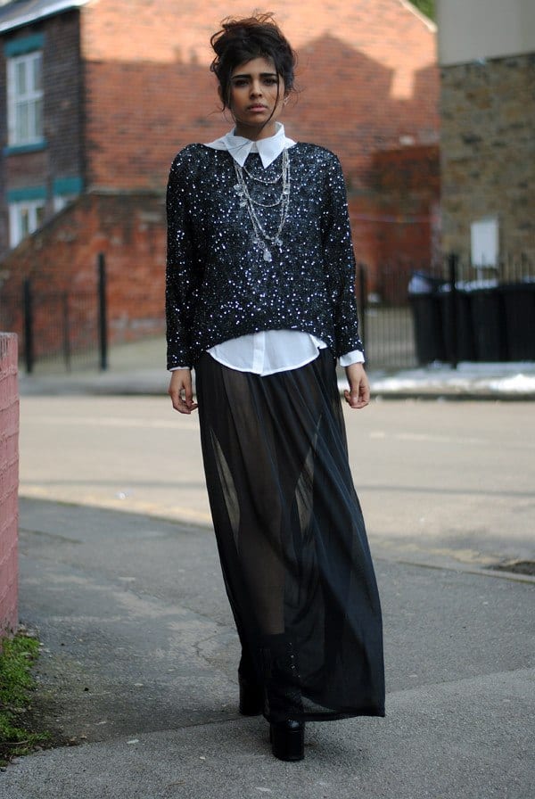 Outfits with Sheer Skirts- 29 Ideas How to Wear Sheer Skirts