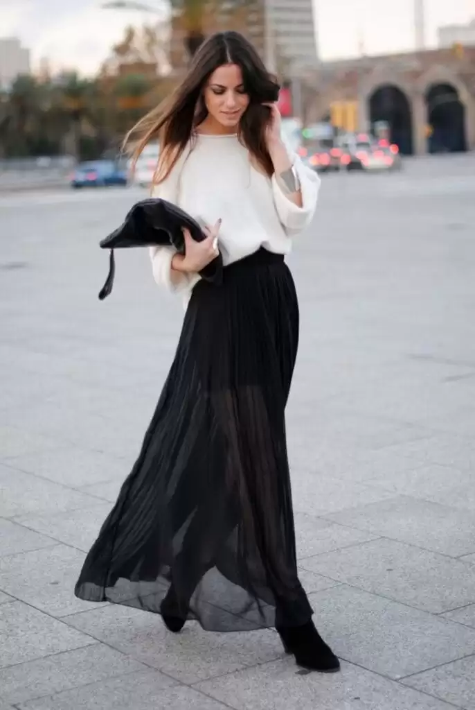 how to wear a sheer skirt (11)