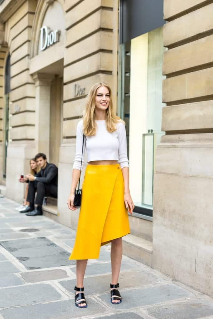 how to wear yellow skirt (9)