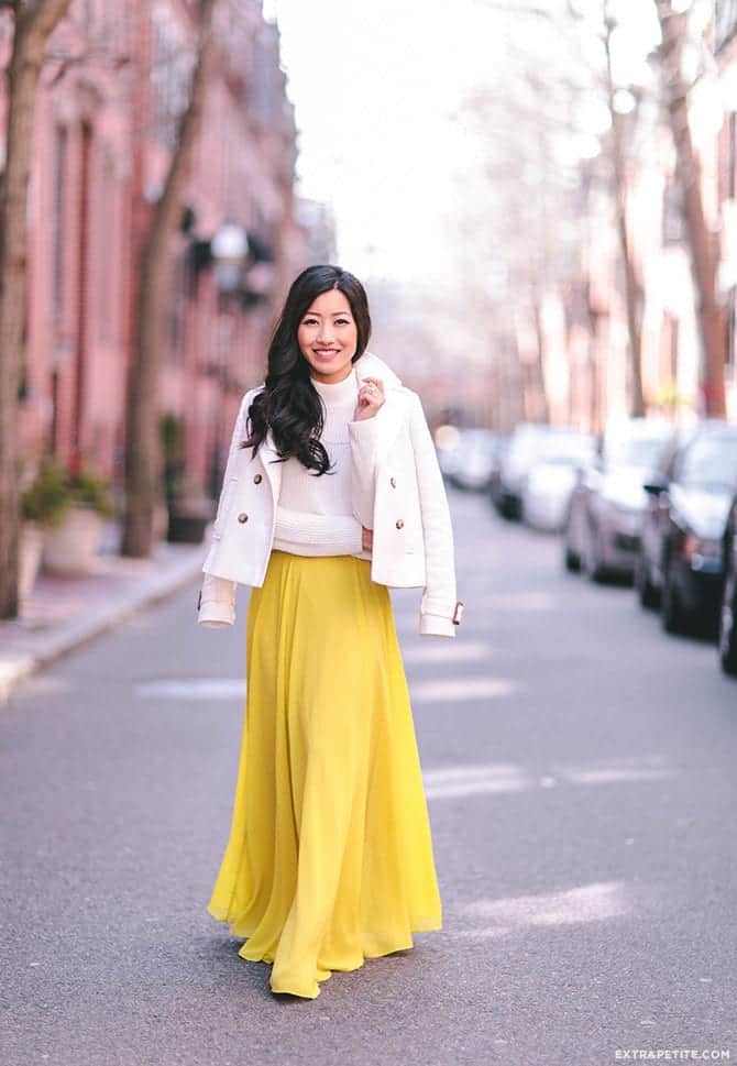 how to wear yellow skirt (10)