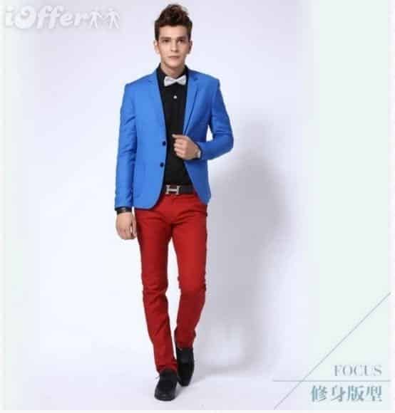 What Hair Style to Wear with Red Pants