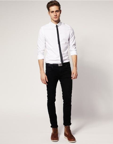 Discover 83+ silver shirt black pants latest - in.eteachers