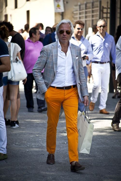how to wear yellow pants for men (5)