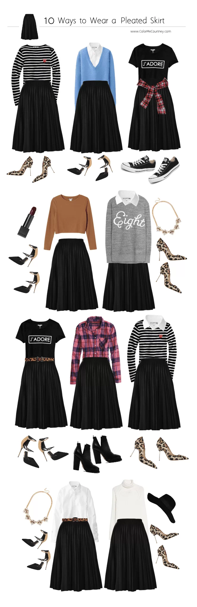 20 Ideas How To Wear Skirt For Work - Amazing Ways To Style Work Outfits With Skirt