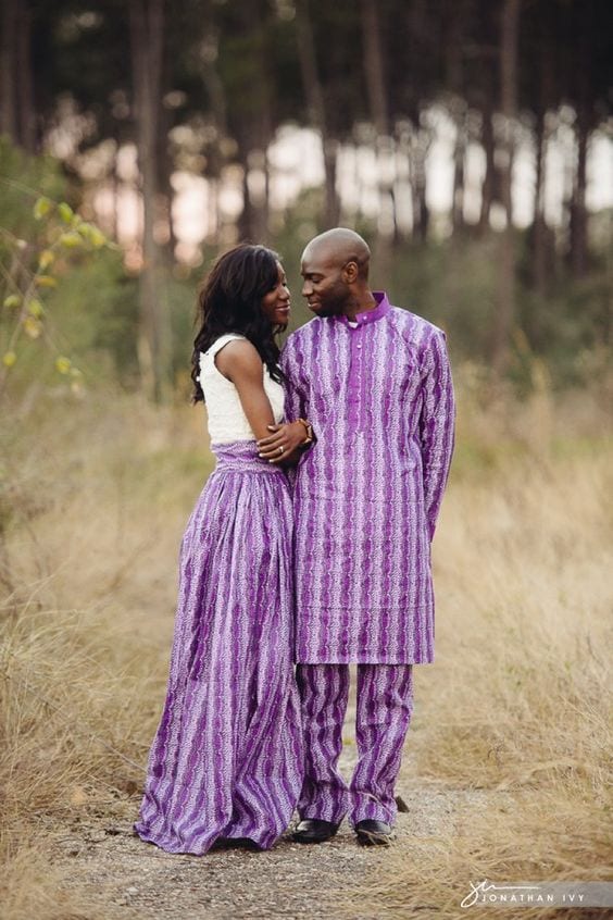 30 Cutest Matching Outfits for Black Couples