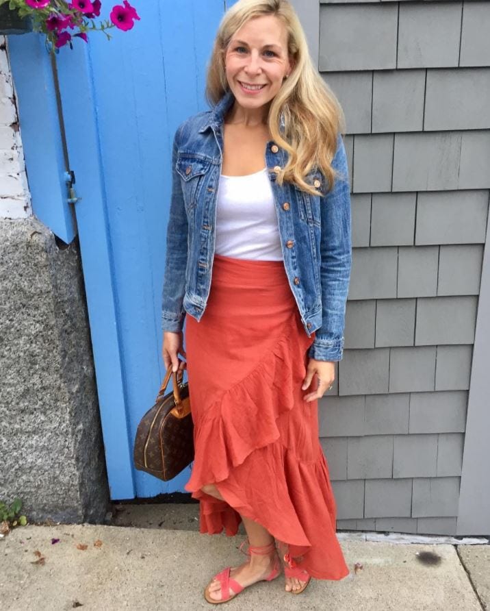 Stylish Wrap Skirt Outfits: 32 Ideas How to Wear Wrap Skirts