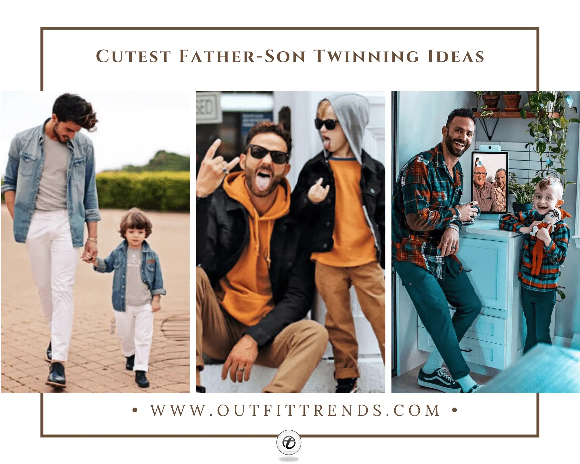 30 Amazing Father Son Matching Outfit Ideas