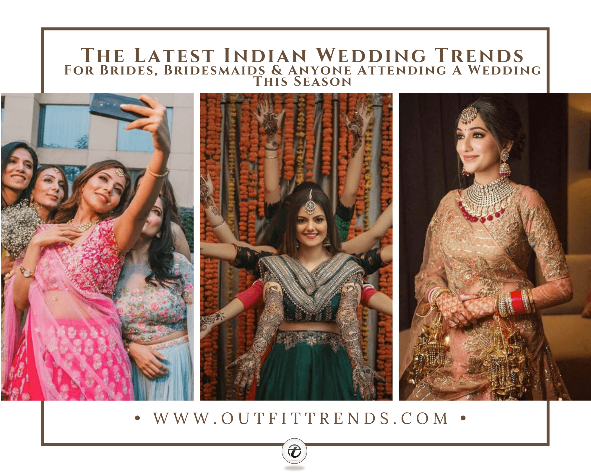 Indian Wedding Fashion-25 Latest Style Indian Bridal Outfits