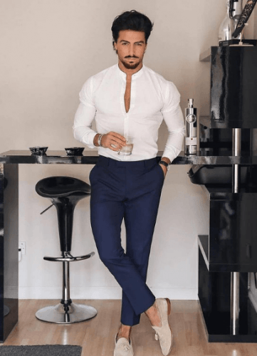 33 Ways to Wear & Style White Button Down Shirts For Men