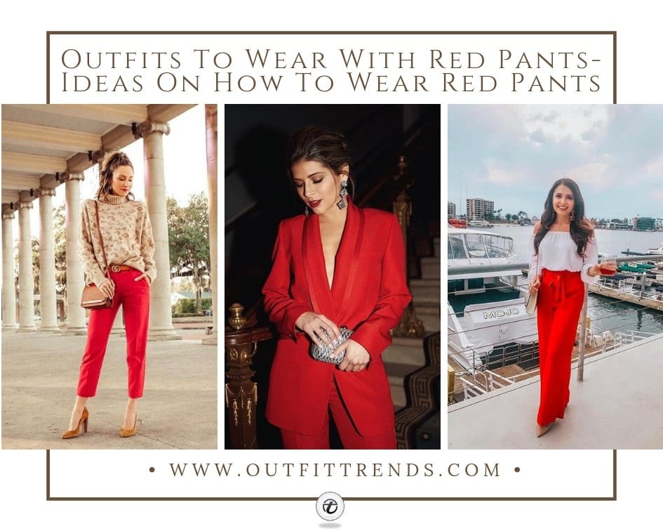 How to Style Red Hot Pants (1)