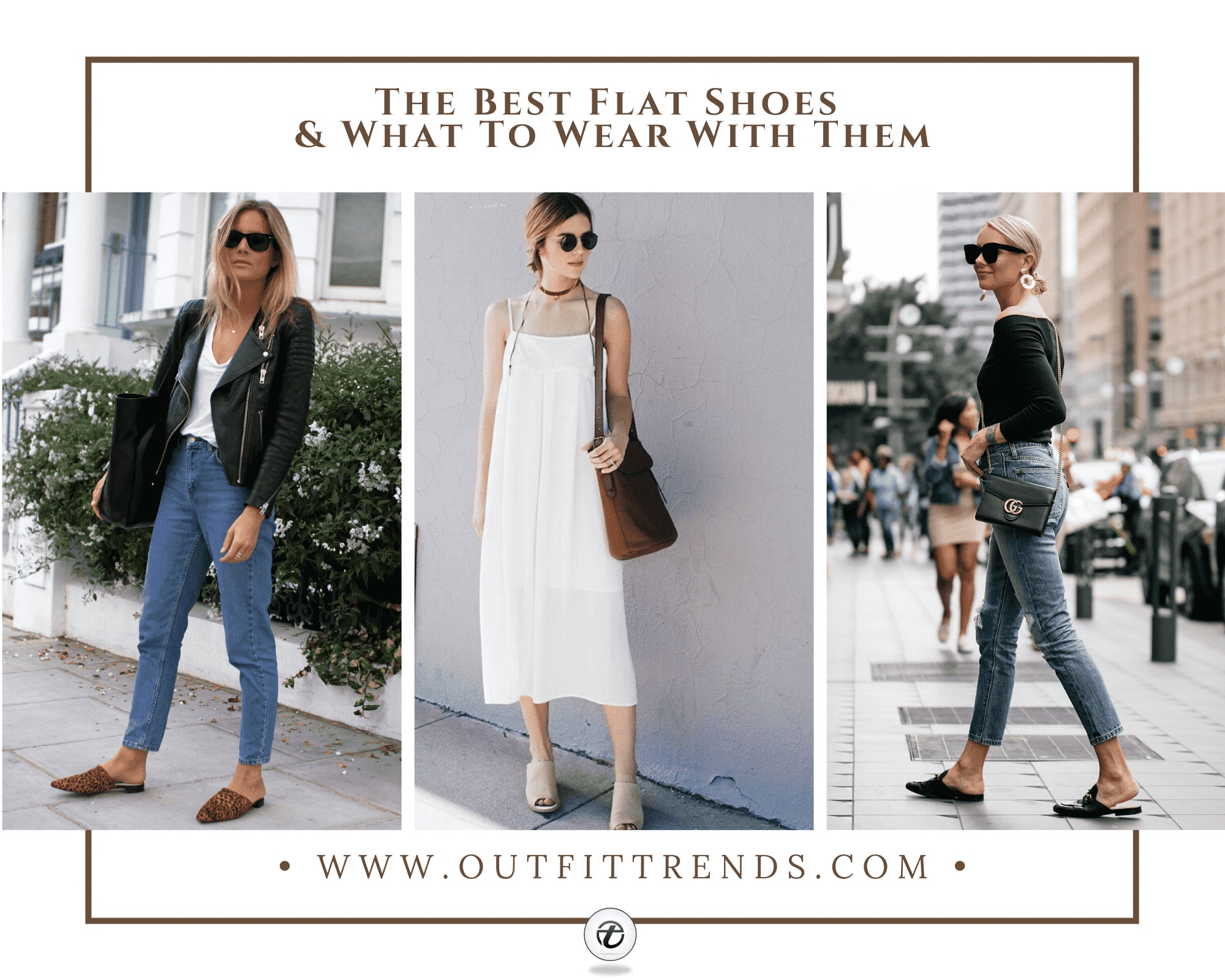 28 Cute Outfits To Wear With Flats this Summer