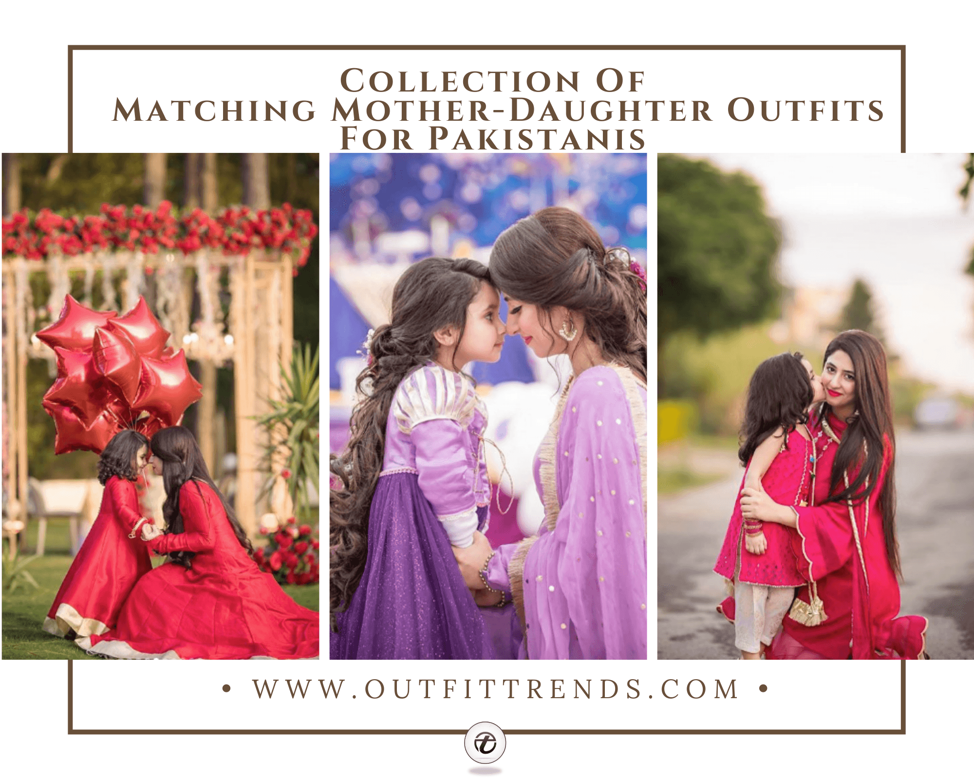 25 Coolest Pakistani Mother Daughter Matching Outfits