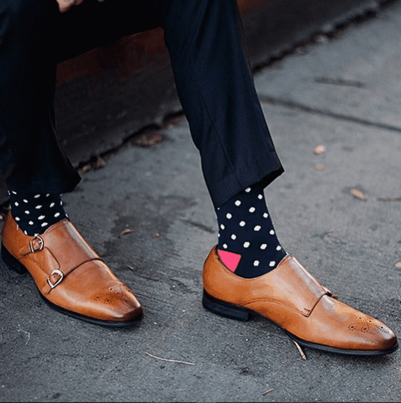 How to Wear Colorful Socks for Men ? 25 Outfit Ideas's Colorful Socks (15)