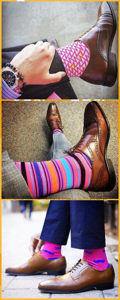 25 Ideas on How to Wear Funky Colorful Socks for Men's Colorful Socks (3)