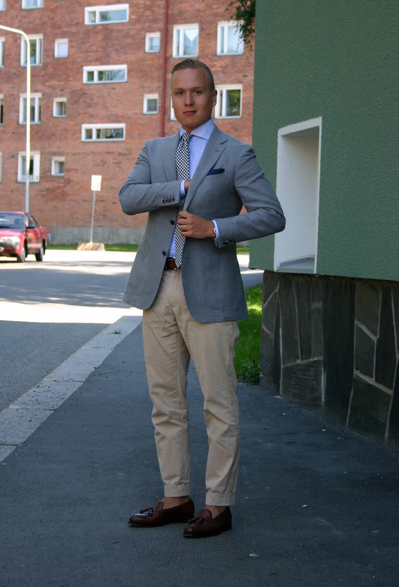 What To Wear With Khaki Pants For Men   Mens business casual outfits Mens  outfits Business casual men