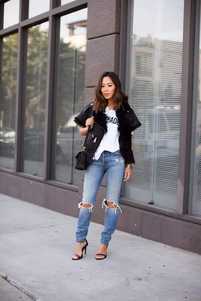How to Style Shearling Jackets ? 27 Outfit Ideas