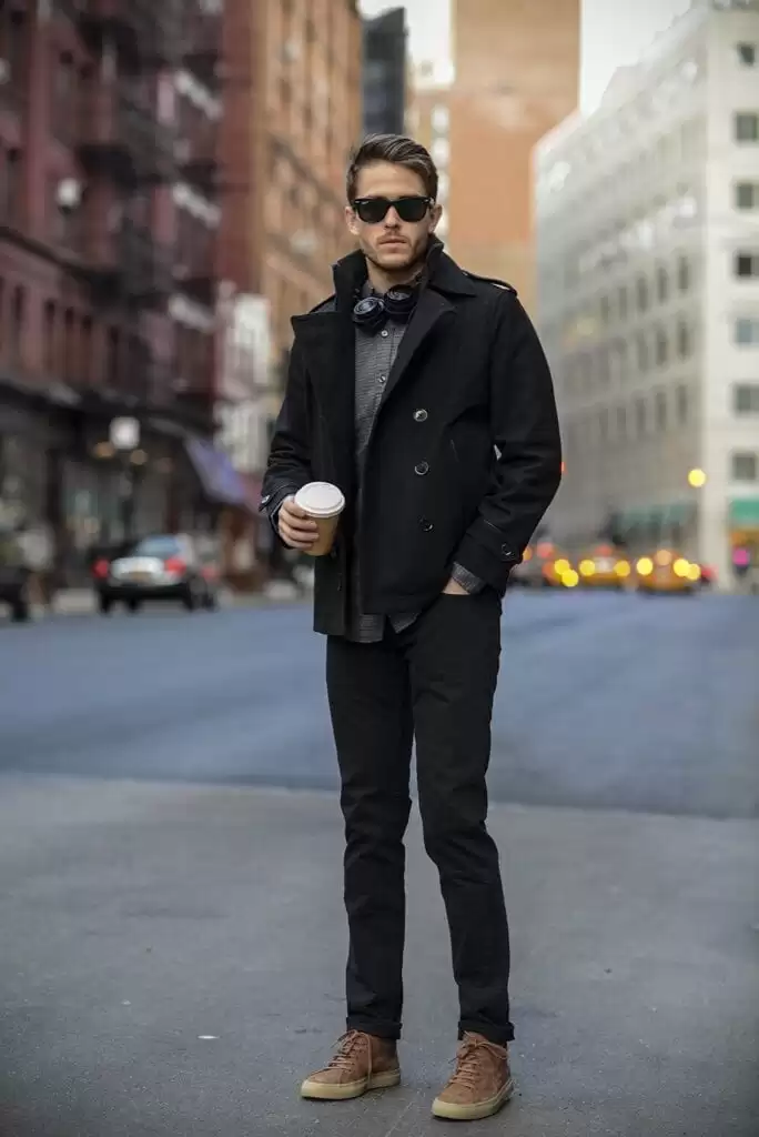 Peacoat Styles For Men (5)